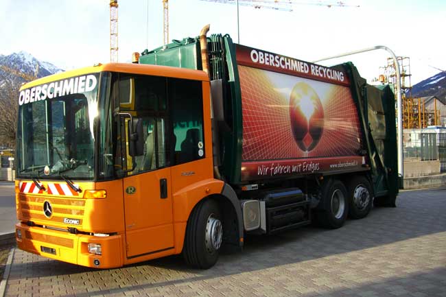 Wertstoff Sammlung Fahrzeug